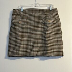 Classic Loft Checkered Skirt